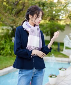 Tiaclasse 大判チェックマフラー