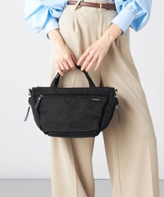 LA BAGAGERIE 【MONICA】サイドジップ2WAYトートバッグ