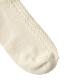 WEGO フリルリボンパターンクルーソックス