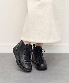 INTER-CHAUSSURES 【BUSSOLA】サイドジップハイカットスニーカー