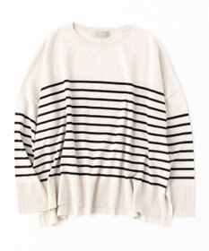 UNFILO 【洗える/抗菌防臭】マイビューティー クロップド丈ニット