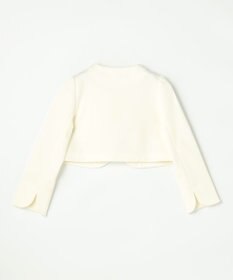 組曲 KIDS 【110-140㎝】 フラワーアーチワンピース＆ボレロジャケットセット