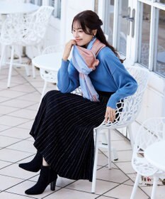 Tiaclasse 大判チェックマフラー