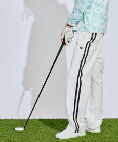 PW CIRCULUS 【撥水加工/ストレッチ】サイドストライプ ワイドパンツ ゴルフ