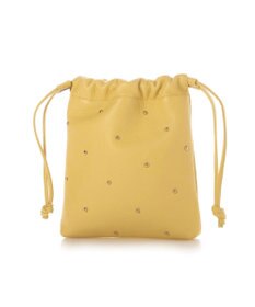 UNBILLION ペルケ perche / 牛革スタッズ・パラコード2wayドロストショルダー