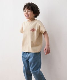 ANY KIDS バックプリント 半袖Tシャツ