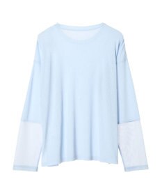 Green Parks 袖チュールドッキングプルオーバー