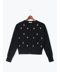 Te chichi ビジューニットコンパクトカーディガン