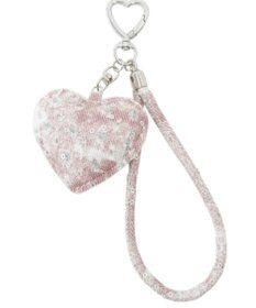 WEGO ハートデニムキーホルダー