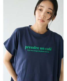 CRAFT STANDARD BOUTIQUE 発泡プリントロゴＴシャツ