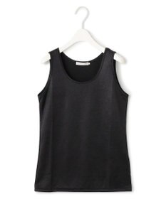ICB L 【洗える】シャイニータンクトップ カットソー