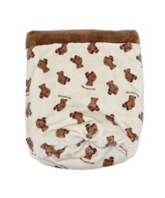 PET PARADISE ペットパラダイス くまちゃん 遠赤外線 寝袋  筒型 M (42×70cm)