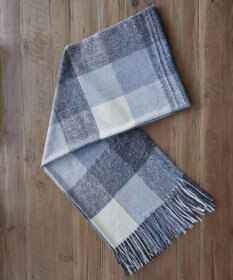 Tiaclasse 大判チェックマフラー