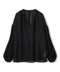 uncrave シアードットジャガード ブラウス