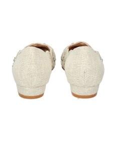 Bridget Birkin 【Bridget Birkin】フラワーカットワークラメパンプス