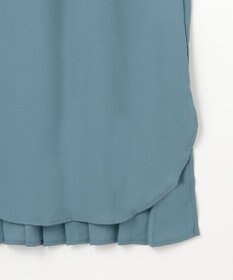 ANY L 【洗濯機可】バックプリーツシャツ