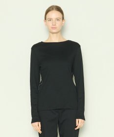 JOSEPH 【洗える】クリーミーリブ　ロングスリーブトップス