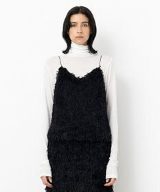 NAVE 【Nave・洗える】ツイストシアー タートルネックプルオーバー