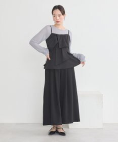 earth music&ecology 選べる丈タックスカーチョ