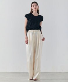 BEIGE， ZEOLITE / バックツイスト コンビトップス