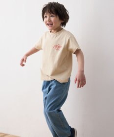 ANY KIDS バックプリント 半袖Tシャツ