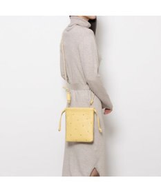 UNBILLION ペルケ perche / 牛革スタッズ・パラコード2wayドロストショルダー