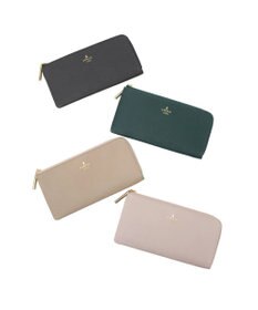 LANVIN en Bleu リュクサンブール Lファスナー長財布