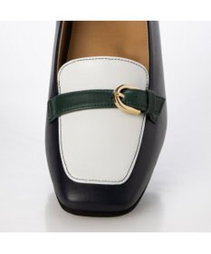 ing <ing>ベルトデザインヒールローファー