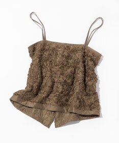 23区 リボンエンブロイダリー キャミソール