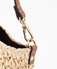 LA BAGAGERIE 【maison vert】 【ペーパー素材・多収納】ラウンド2WAYかごバッグ