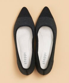 steppi 【洗える】起毛 ポインテッドパンプス