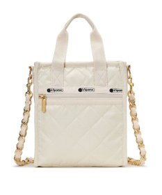 LeSportsac CHAIN MINI N/S TOTE/サンドバーチェーンキルト