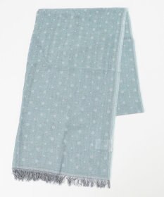 JOSEPH ABBOUD 【イタリア製】クレストドットジャガード ストール