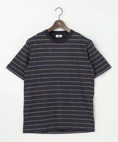 JOSEPH ABBOUD 【清涼感/吸水速乾】リネンハニカムボーダーＴシャツ