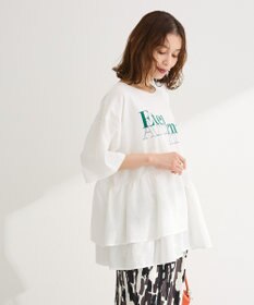 Green Parks アソート柄ドッキングプルオーバー