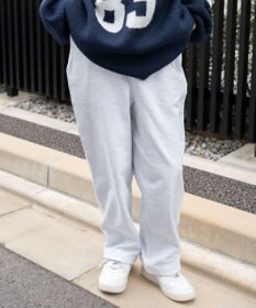 WEGO 【ウエストゴム/XSSMサイズ展開】スウェットワイドパンツ