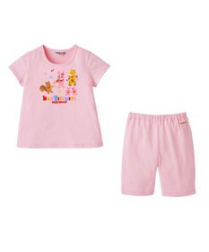 MIKI HOUSE HOT BISCUITS 【80-120cm】 キャビット ルームウェア 上下セット