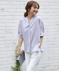 自由区 【接触冷感・UVカット・吸水速乾】シェルタリングオックステーパード パンツ