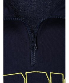 Green Parks ＥＧＯＩＳＴ　ハーフＺｉｐロゴ５分袖プルオーバー