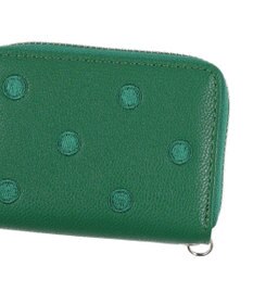 UNBILLION ペルケ perche / ドット刺繍ジャバラチャームウォレットショルダー