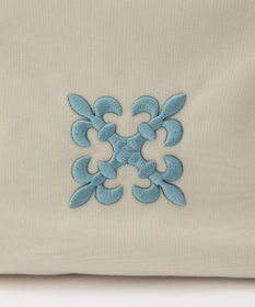 russet 【モノグラム刺繍】コーデュラナイロントートバッグ（CE-1776）