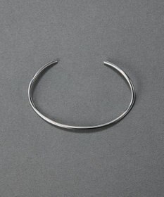 Phoebe 〈金属アレルギー対応〉2wayパームカフバングル　シルバー　ステンレス