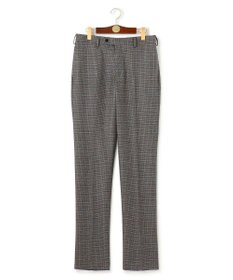 J.PRESS MEN 【WEB・一部店舗限定】ソフトタッチツイスト ガンクラブチェック スラックス