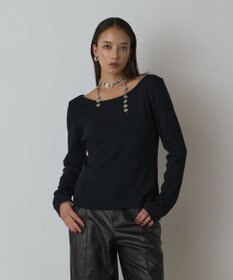 GRACE CONTINENTAL ウ－ルコットンテレコトップ