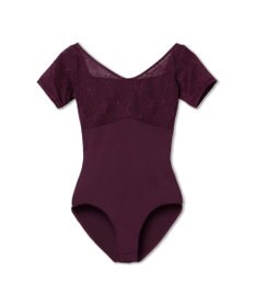 Chacott ハーフスリーブレオタード