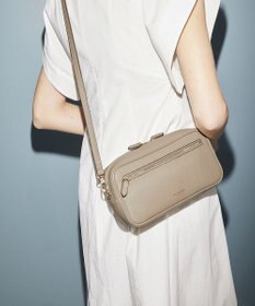 TOPKAPI 【TREASURE TOPKAPI】シュリンクレザー スクエア 2way ショルダー バッグ