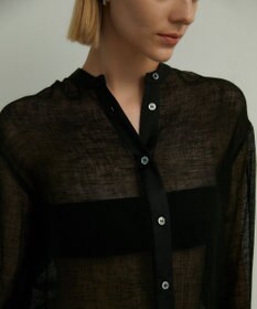 BEIGE， MATHIEU / バンドカラーシャツ