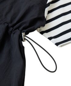 Green Parks ビスチェドッキングドロスト５分袖プルオーバー