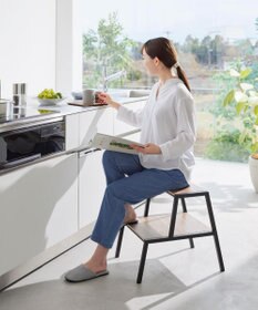 tower 踏み台 タワー 2段 ブラック