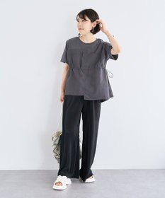 Green Parks ビスチェドッキングドロスト５分袖プルオーバー